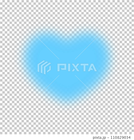 Blue Heart Blur Aurora Blue Heart Aura Blue Heart Blue Heart Blurred Png Transparency Background 110829034