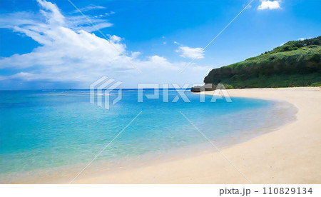 沖縄の海イメージ 110829134