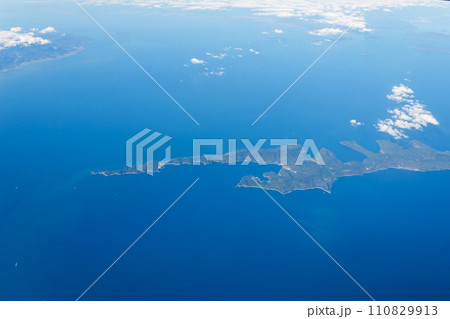 佐田岬 愛媛 空撮 佐田岬 愛媛 空撮 110829913