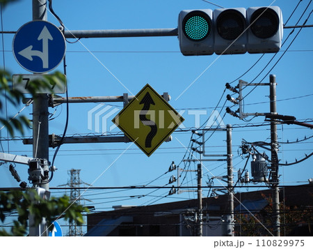 道路標識 道路標識 110829975