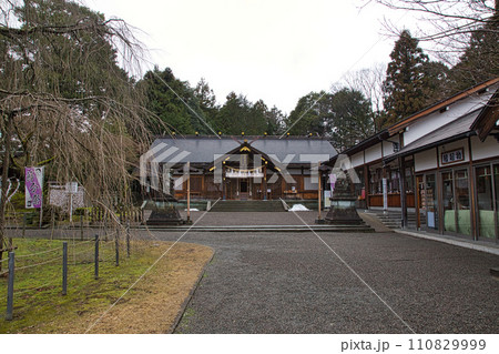 新年の足羽神社 新年の足羽神社 110829999