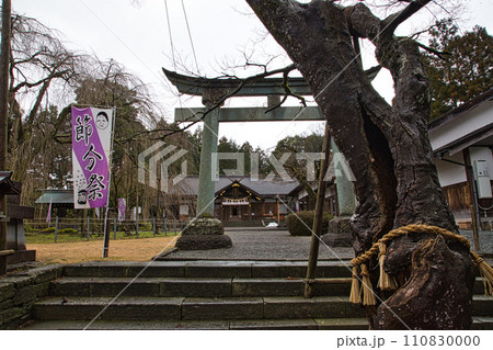 新年の足羽神社 110830000