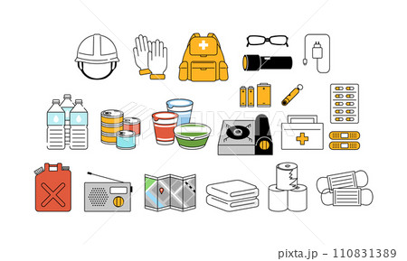 防災グッズ 110831389