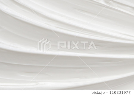 White lotion beauty skincare cream texture cosmetic product background 110831977