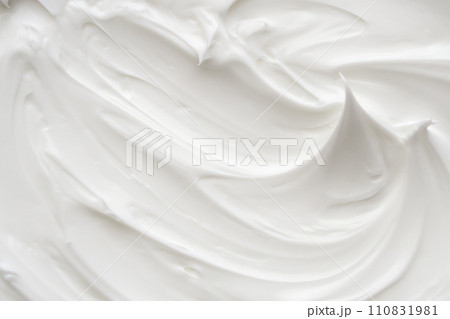 White lotion beauty skincare cream texture cosmetic product background White lotion beauty skincare cream texture cosmetic product background 110831981