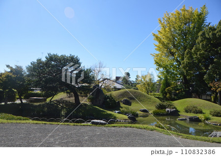 足利学校の「北庭園」（栃木県足利市昌平町2338） 110832386