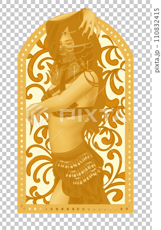 Dancer 2 dancing belly dance 110832415