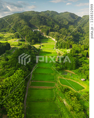 Magome-juku, Japan Rice Terraces 110832999