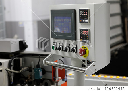 control console of automatic edge banding machine control console of automatic edge banding machine 110833435