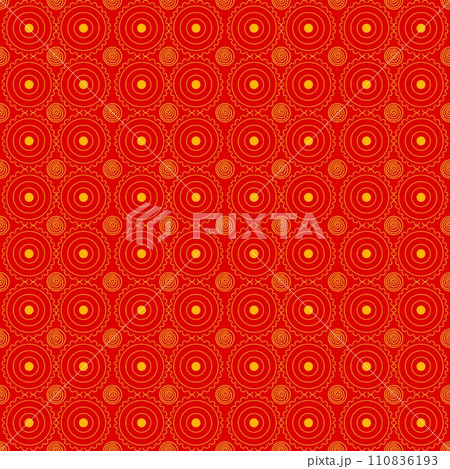 Chinese new year backgrounds. red fabric pattern on a red background. seamless pattern with red colored paper texture. seamless background with gold ornament. Chinese new year backgrounds. red fabric pattern on a red background. seamless pattern with red colored paper texture. seamless background with gold ornament. 110836193