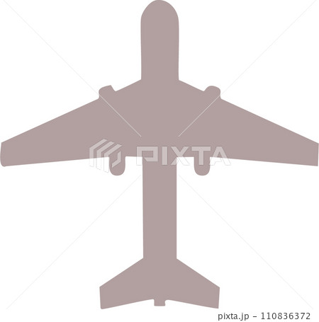 飛行機アイコンイラスト 110836372