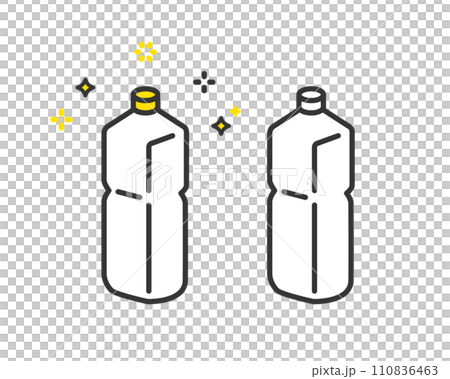 新塑膠瓶、防災用品、必需品的插圖 新塑膠瓶、防災用品、必需品的插圖 110836463
