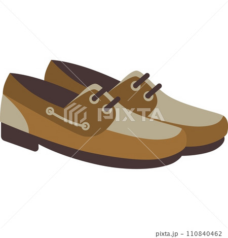 Male shoe vector fashion footwear icon casual boot Male shoe vector fashion footwear icon casual boot 110840462