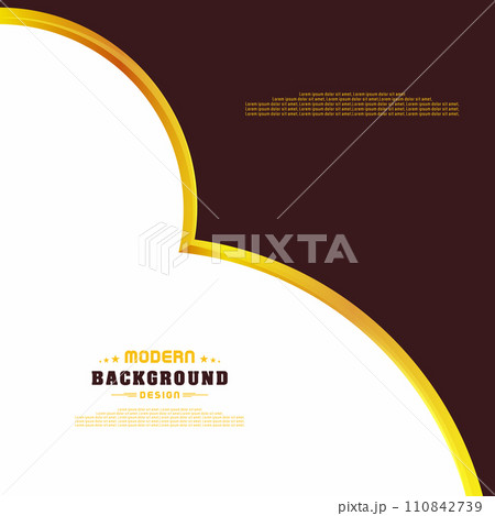 Vector modern background design for social media business colorful background design template 110842739