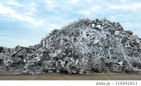 産業廃棄物　　金属スクラップ　アルミニウム 110842811