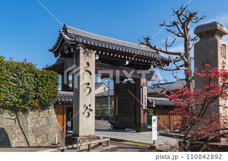 京都 金戒光明寺の高麗門(総門) 京都 金戒光明寺の高麗門(総門) 110842892