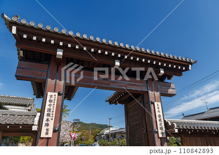京都 金戒光明寺の高麗門(総門) 京都 金戒光明寺の高麗門(総門) 110842893