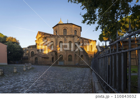 Church of San Vitale at morning 110843032