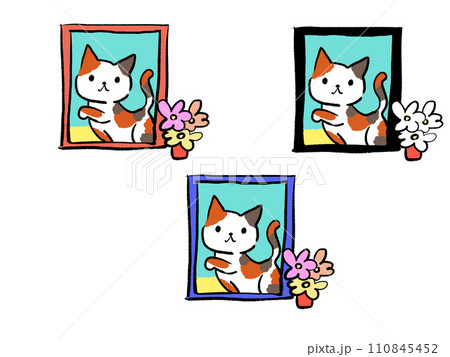 ペットの遺影 110845452