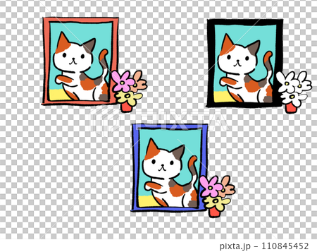 ペットの遺影 110845452