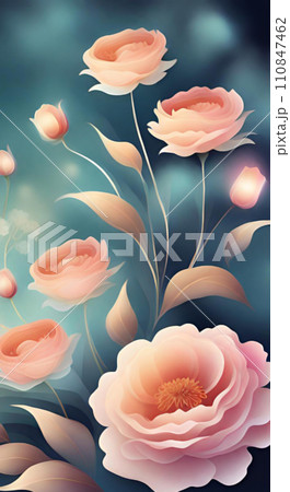 Gradient golden flower wallpapers for I pad, Notebook cover, I phone, tab mobile high quality images Gradient golden flower wallpapers for I pad, Notebook cover, I phone, tab mobile high quality images 110847462