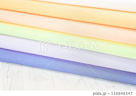 Fabric for embroidery. Color canvas in the shop for embroidery. Accessories for hobbies Fabric for embroidery. Color canvas in the shop for embroidery. Accessories for hobbies 110848347