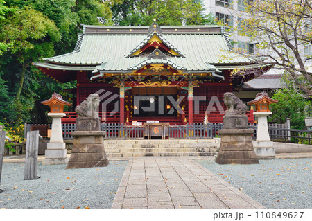 金王八幡宮　社殿（東京都渋谷区） 110849627