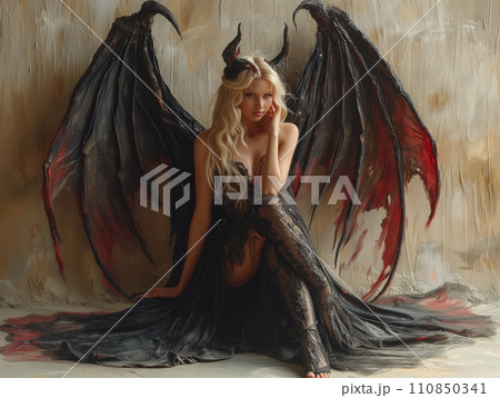 女性の悪魔 110850341