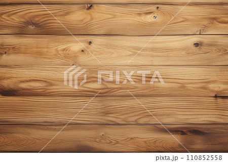 木目のある茶色の板が並ぶ背景画像 110852558