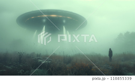 UFOと人 UFOと人 110855339