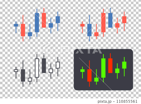 股價圖表燭台 股價圖表燭台 110855561