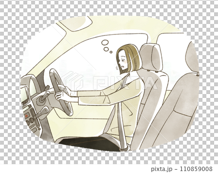 女子開車時睡著了 110859008