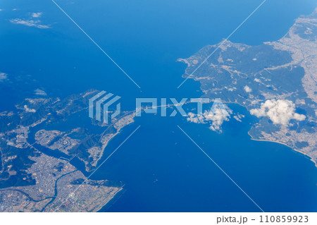 鳴門大橋　空撮 110859923