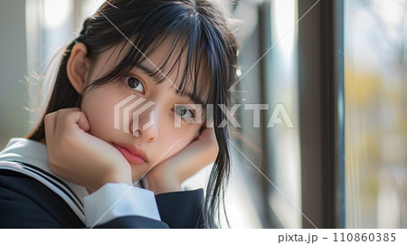 かわいい女子高生のイメージ07 110860385