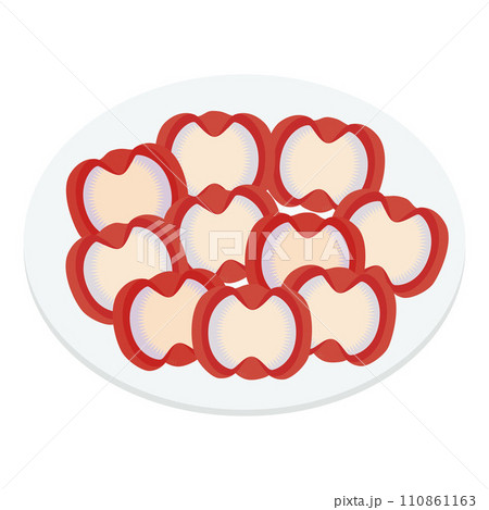 砂肝のイラスト 110861163