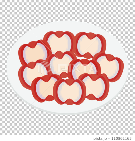 砂肝のイラスト 110861163