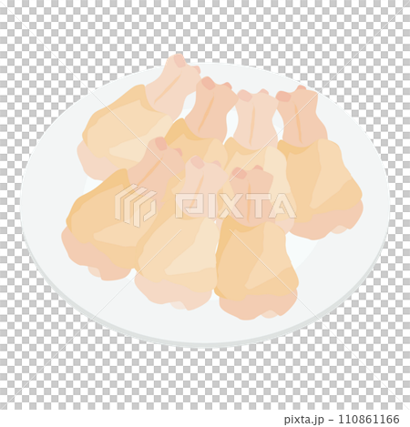 Illustration of chicken wings Illustration of chicken wings 110861166