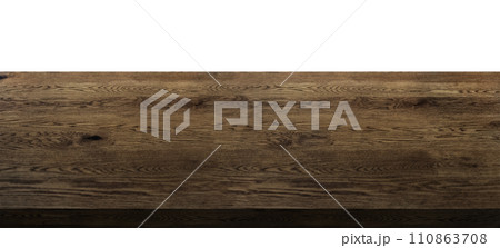木目のある木製のテーブルの背景素材、木のフローリング背景、木目のある板の背景 木目のある木製のテーブルの背景素材、木のフローリング背景、木目のある板の背景 110863708