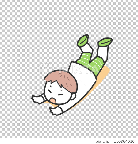 こけた子 110864010