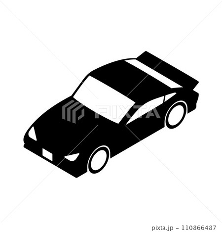 スポーツカーのアイコン 110866487