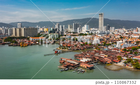 Aerial view of George Town Aerial view of George Town 110867332