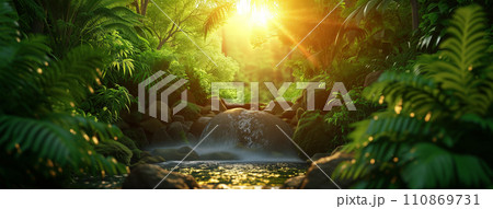 AI-generated content. Environment Concept Photo Design, Generative AI 110869731