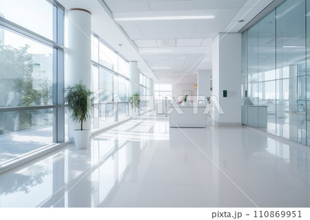 白を基調とした病院内02 白を基調とした病院内02 110869951
