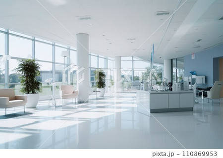白を基調とした病院内03 110869953