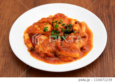 鶏肉のトマト煮 鶏肉のトマト煮 110871239