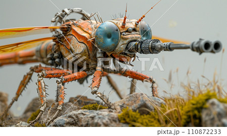 生物兵器：トンボ型戦闘機