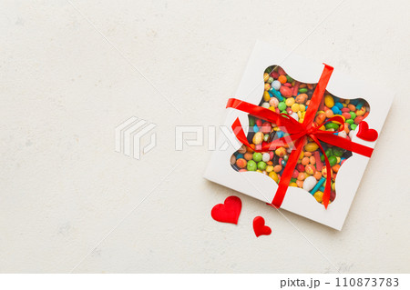 Valentine day composition 110873783