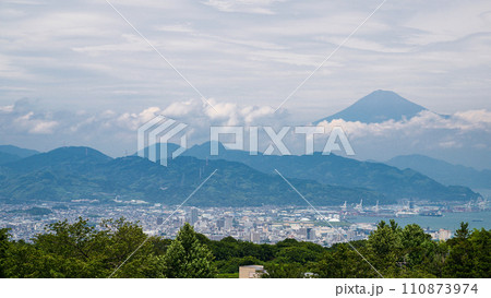静岡 日本平から駿河湾を望む 静岡 日本平から駿河湾を望む 110873974