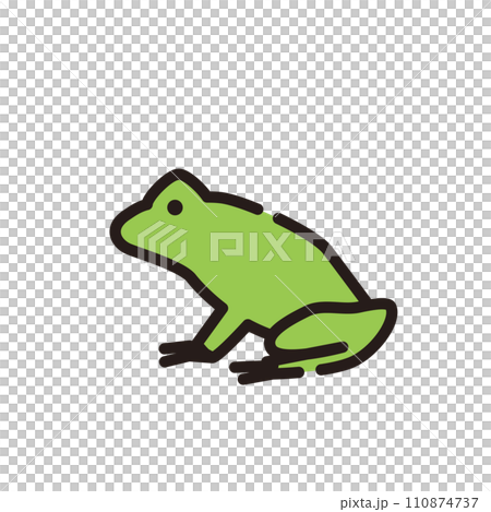 Frog frog animal icon illustration 110874737