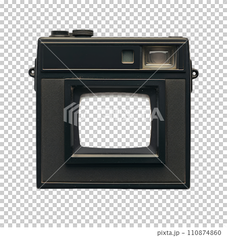 a black frame with an empty frame isolated a black frame with an empty frame isolated 110874860